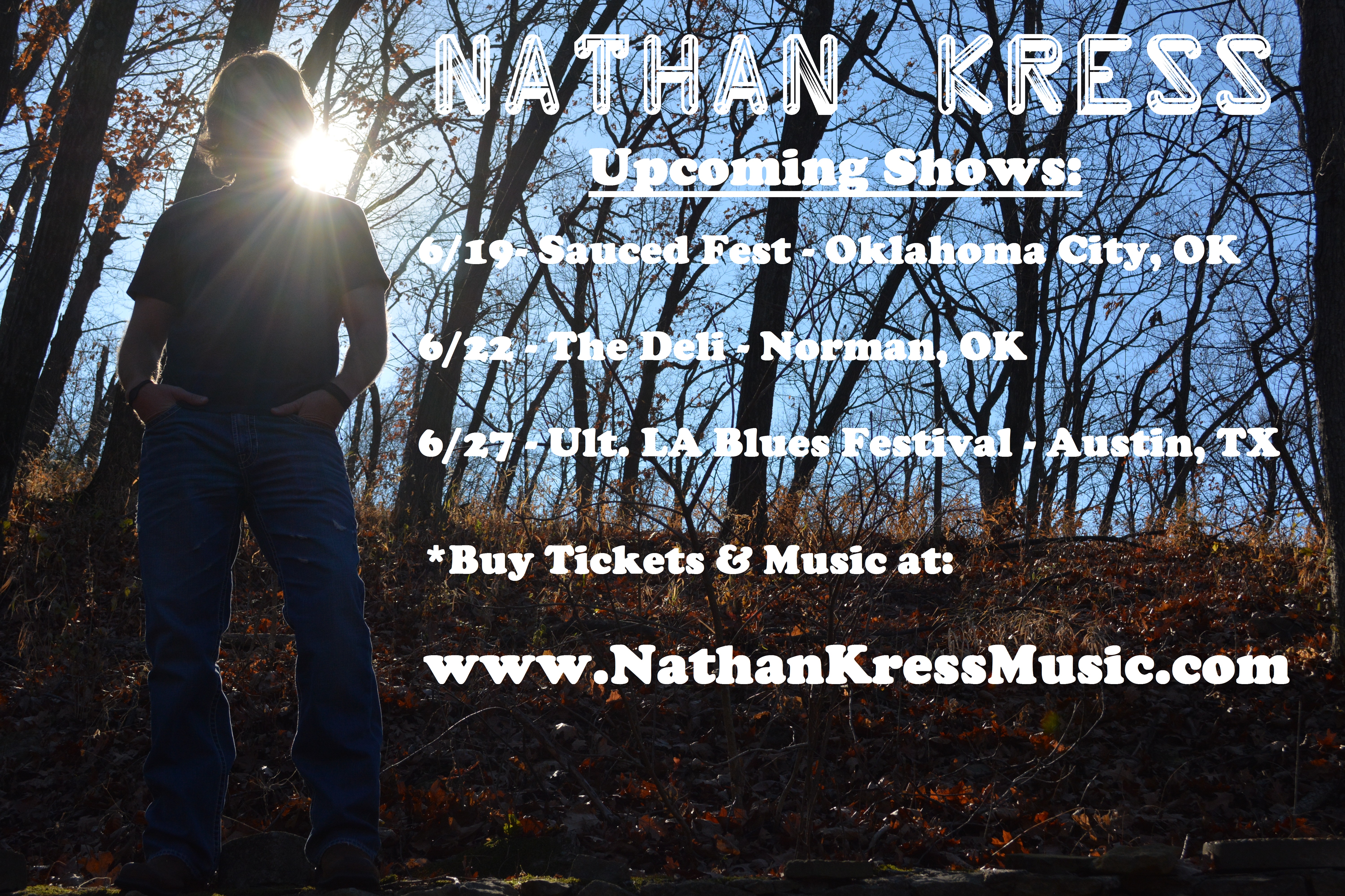 Nathan Kress - Upcoming Shows - 6-19-15